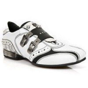  M.2715-C10 NAPA BLANCA ITALI NEGRO PITON BLANCO SNOB T ACERO -  2