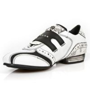  M.2715-C10 NAPA BLANCA ITALI NEGRO PITON BLANCO SNOB T ACERO -  4