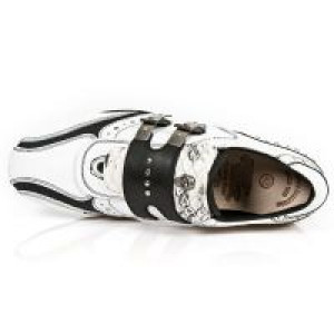  M.2715-C10 NAPA BLANCA ITALI NEGRO PITON BLANCO SNOB T ACERO -  7