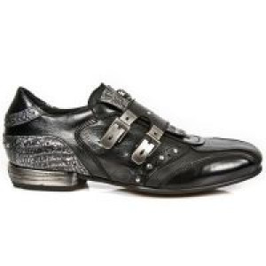 M.2715-C4 NOMADA NEGRO ITALI NEGRO COCO NEGRO PLATA SNOB ACE New Rock M.2715-C4 -  