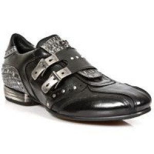  M.2715-C4 NOMADA NEGRO ITALI NEGRO COCO NEGRO PLATA SNOB ACE -  2