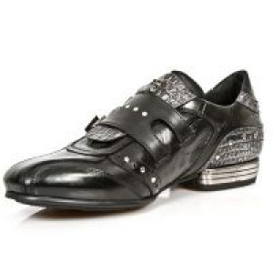  M.2715-C4 NOMADA NEGRO ITALI NEGRO COCO NEGRO PLATA SNOB ACE -  4
