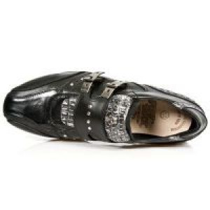  M.2715-C4 NOMADA NEGRO ITALI NEGRO COCO NEGRO PLATA SNOB ACE -  7
