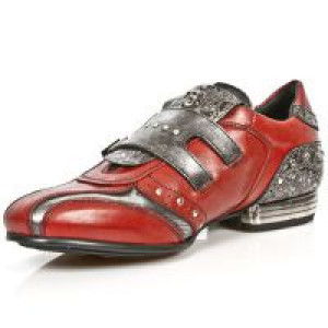  M.2715-C9 NOMADA ROJO BOX PLANE COCO RED PLATA SNOB T ACERO -  4