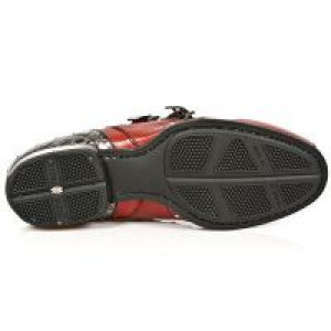  M.2715-C9 NOMADA ROJO BOX PLANE COCO RED PLATA SNOB T ACERO -  6