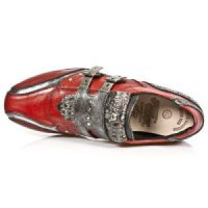  M.2715-C9 NOMADA ROJO BOX PLANE COCO RED PLATA SNOB T ACERO -  7