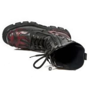  M.319-R2 NOMADA NEGRO PULIK ROJO TERMINATOR NEGRO New Rock M.319-R2 -  