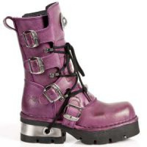  M.373-C33 ALASKA LILA PLANING NEGRO NEW M3 ACERO ORIFICIO New Rock M.373-C33 -  