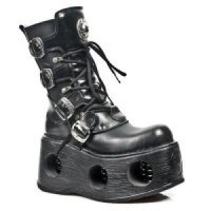  M.373-VC2 VEGAN NEGRO PLATAFORMA NEW SPACE New Rock M.373-VC2 -  
