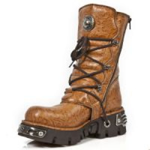  M.391-S3 VINTAGE FLOWER CUERO, REACTOR MARRON TOBERAS ORIF New Rock M.391-S3 -  