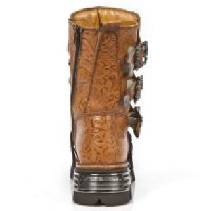  M.391-S3 VINTAGE FLOWER CUERO, REACTOR MARRON TOBERAS ORIF New Rock M.391-S3 -  