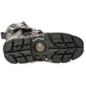  M.391-S6 VINTAGE FLOWER ROJO, REACTO NEGRO TOBERAS New Rock M.391-S6 -  