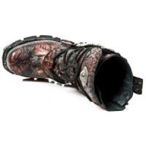  M.391-S6 VINTAGE FLOWER ROJO, REACTO NEGRO TOBERAS New Rock M.391-S6 -  