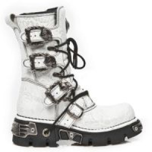  M.391-S7 VINTAGE FLOWER BLANCO-PLATA, REACTOR NEGRO TOBERAS New Rock M.391-S7 -  