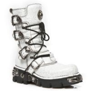  M.391-S7 VINTAGE FLOWER BLANCO-PLATA, REACTOR NEGRO TOBERAS New Rock M.391-S7 -  