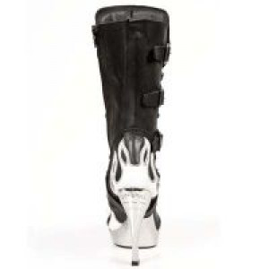  M.5291-S13 ITALI NEGRO BOX BLANCO PL ACERO TACON AGUJA New Rock M.5291-S13 -  