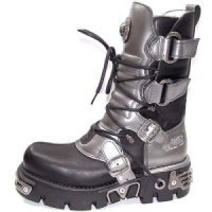  575 ITALI NEGRO ANTIC ACERO REACTOR NEGRO TOBERAS O Y C New Rock M.575-C2 -  