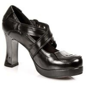  M.5805-C10 NOMADA NEGRO PL NEGRO TACON GOTH ACERO New Rock M.5805-C10 -  