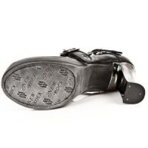  M.5805-C10 NOMADA NEGRO PL NEGRO TACON GOTH ACERO New Rock M.5805-C10 -  
