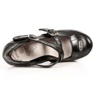  M.5805-C10 NOMADA NEGRO PL NEGRO TACON GOTH ACERO New Rock M.5805-C10 -  
