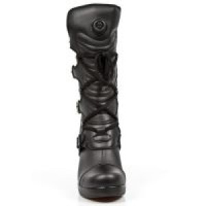  M.5815-VC10 VEGAN NEGRO PLATAFORMA GOTH TACON ACERO New Rock M.5815-VC10 -  