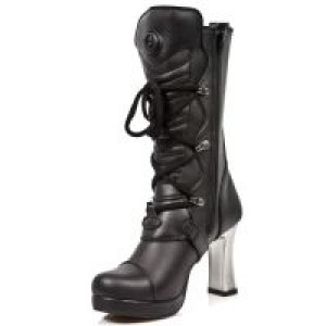  M.5815-VC10 VEGAN NEGRO PLATAFORMA GOTH TACON ACERO New Rock M.5815-VC10 -  