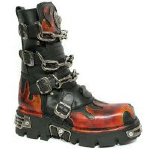  721 ITALI NEGRO PULIK FUEGO REACTOR NEGRO TOBERAS New Rock M.721-C1 -  
