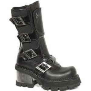  M.747-R10 PULIK NEGRO Y LYCRA NEGRO, PLANING NEGRO M8 ACERO New Rock M.747-R10 -  