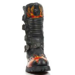 M.7603-R1 ITALI NEGRO Y PULIK FUEGO, MOTORCYCLE NEGRO -  3