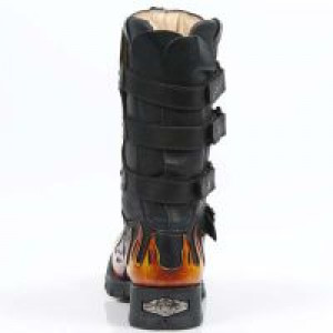  M.7603-R1 ITALI NEGRO Y PULIK FUEGO, MOTORCYCLE NEGRO -  5