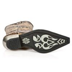  M.7800-C1 SNAKE CUERO WEST NEGRO ACERO TACON ACERO New Rock M.7800-C1 -  