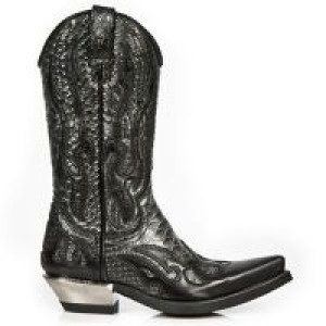  M.7921-C14 NOMADA NEGRO SERPENTE MAKI ACERO WEST NEGRO ACERO New Rock M.7921-C14 -  