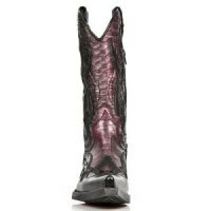  M.7921-C15 NOMADA NEGRO SERPENTE MAKI LILA WEST NEGRO ACERO -  3