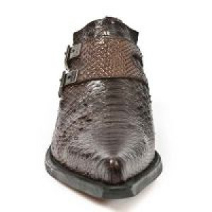  M.7934-C7 PITON MARRON WEST NEGRO ACERO TACON DALLAS ACERO -  4