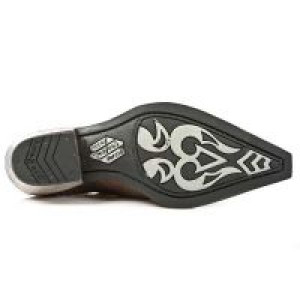  M.7934-C7 PITON MARRON WEST NEGRO ACERO TACON DALLAS ACERO -  7