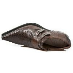  M.7934-C7 PITON MARRON WEST NEGRO ACERO TACON DALLAS ACERO -  8