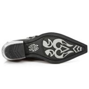  M.7934MR-C2 MANTA RAYA NEGRA ITALI NEGRO WEST NEGRO ACERO TA -  6