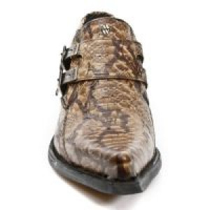  M.7934PT-C5 SNAKE CUERO WEST NEGRO ACERO TACON DALLAS ACERO -  3