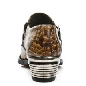  M.7934PT-C5 SNAKE CUERO WEST NEGRO ACERO TACON DALLAS ACERO -  5