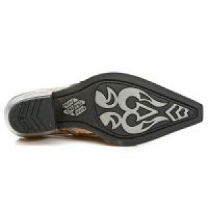  M.7934PT-C5 SNAKE CUERO WEST NEGRO ACERO TACON DALLAS ACERO -  6