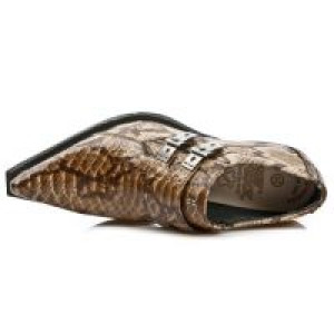  M.7934PT-C5 SNAKE CUERO WEST NEGRO ACERO TACON DALLAS ACERO -  7