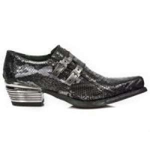  M.7934PT-C9 SNAKE GRIS WEST NEGRO ACERO TACON DALLAS ACERO New Rock M.7934PT-C9 -  