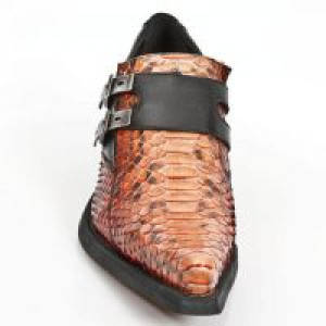  M.7934PT-S11 PYTHON RETICULATUS NARANJA, NOMADA NEGRO, DALLA -  3