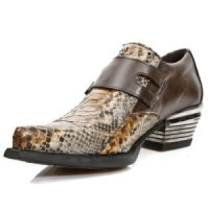  M.7934PT-S15 PYTHON RETICULATUS CUERO, NOMADA MARRON, WEST N -  4