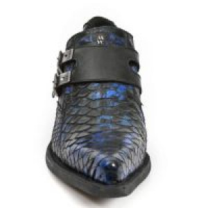  M.7934PT-S6 PYTHON RETICULATUS AZUL-METAL, NOMADA NEGRO, DAL -  3