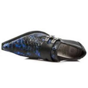  M.7934PT-S6 PYTHON RETICULATUS AZUL-METAL, NOMADA NEGRO, DAL -  7