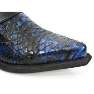  M.7934PT-S6 PYTHON RETICULATUS AZUL-METAL, NOMADA NEGRO, DAL -  8