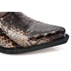  M.7934PT-S7 PYTHON RETICULATUS MARRON, NOMADA MARRON, DALL -  8