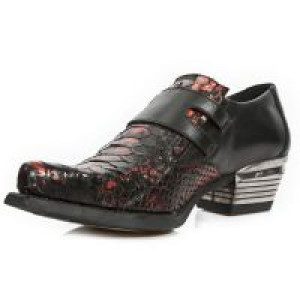  M.7934PT-S8 PYTHON RETICULATUS ROJO-METAL, NOMADA NEGRO, DAL -  4