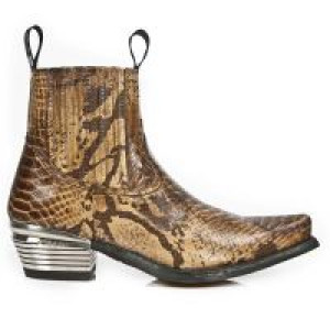  M.7953-C8 SNAKE CUERO WEST NEGRO ACERO TACON DALLAS ACERO New Rock M.7953-C8 -  